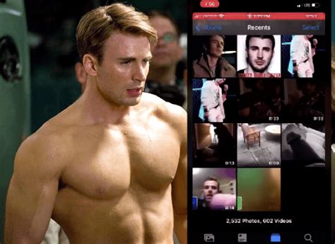 chris evans leaked picture